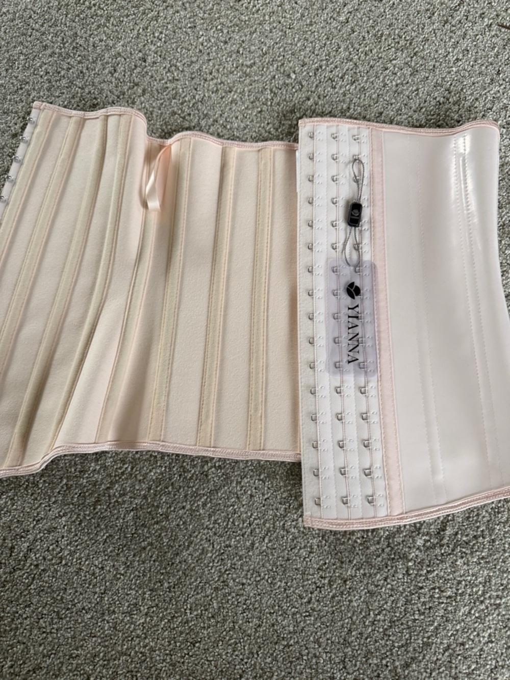 Yianna Light Pink Waist Trainer Corset - Picture 2 of 4